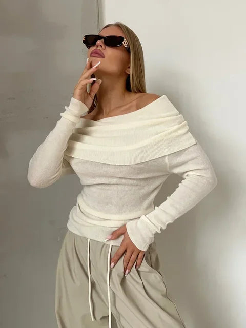 Suéter de inspiración vintage