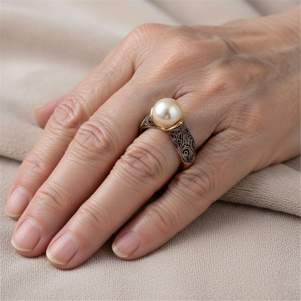 Oro Anillo romántico para momentos especiales