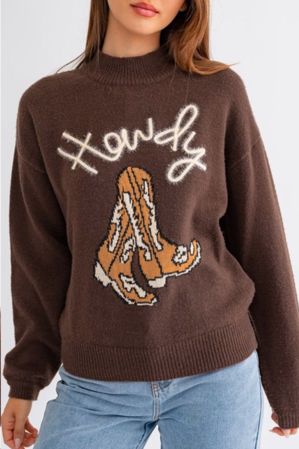 Suéter de diseño cuidado
