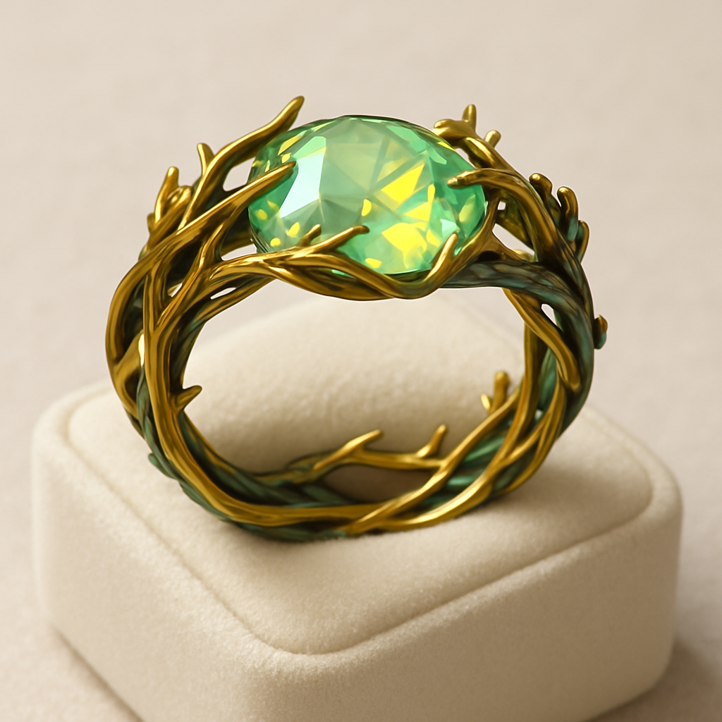 Anillo impresionante para uso diario