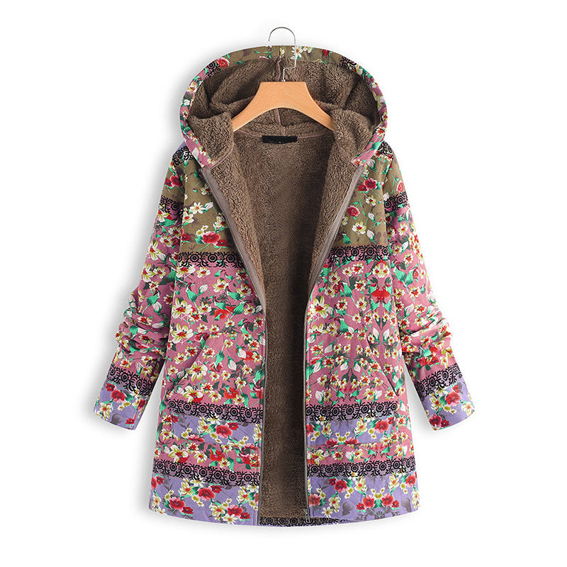 CM | Chaqueta floral Winter garden