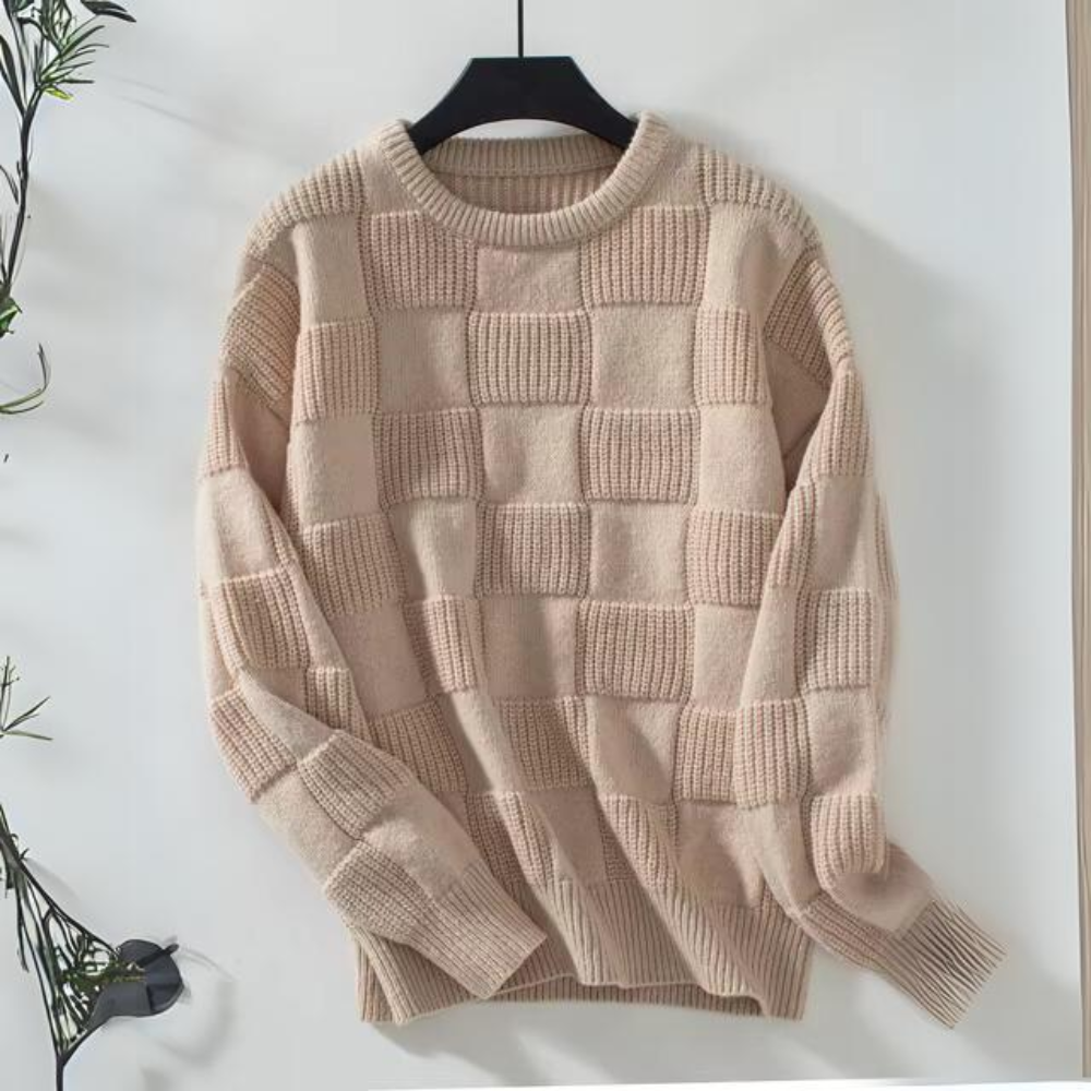 Suéter de estilo vintage atemporal