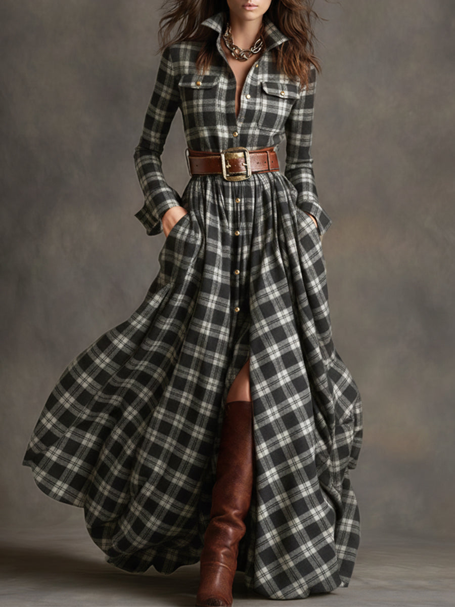 Vestido de estilo vintage atemporal