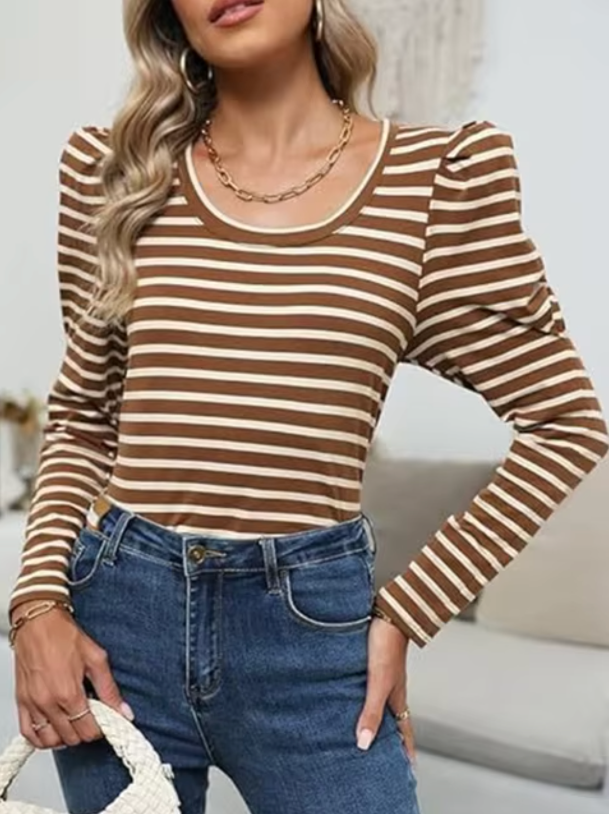 Suéter de estilo vintage atemporal