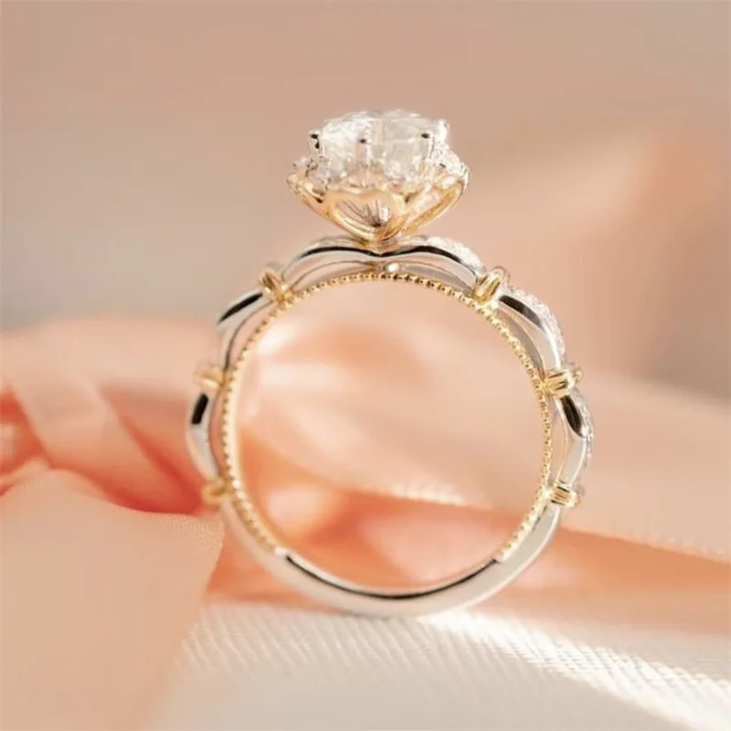 Anillo clásico con encanto atemporal