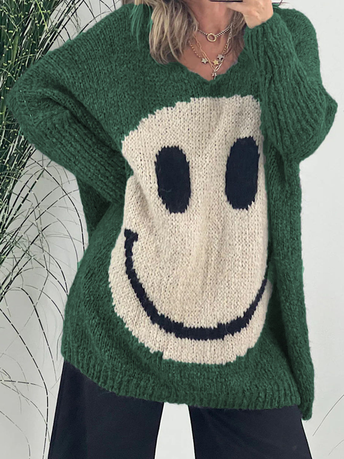 Suéter de estilo vintage atemporal