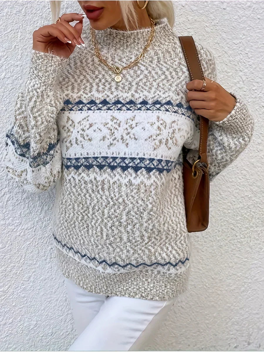 Suéter de estilo vintage atemporal