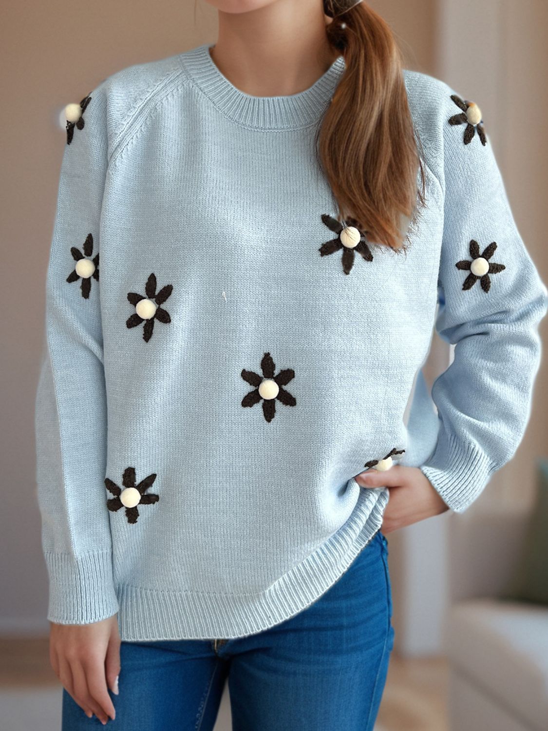 Suéter de estilo vintage atemporal