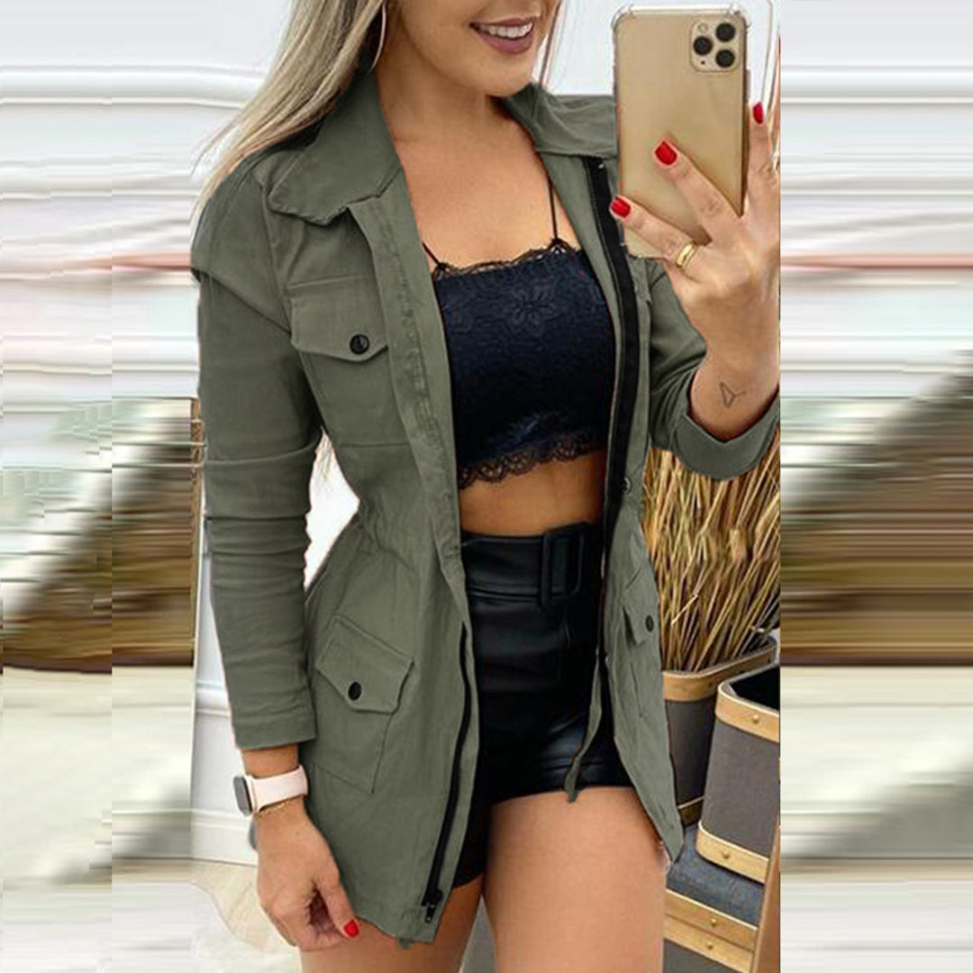 CM | Abrigo de señora de lujo de alta calidad