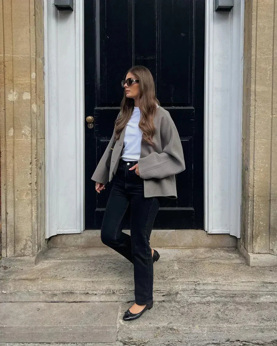 Chaqueta de inspiración vintage