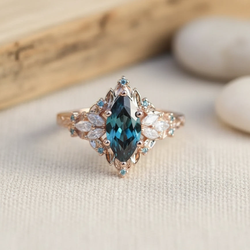 Anillo impresionante para uso diario