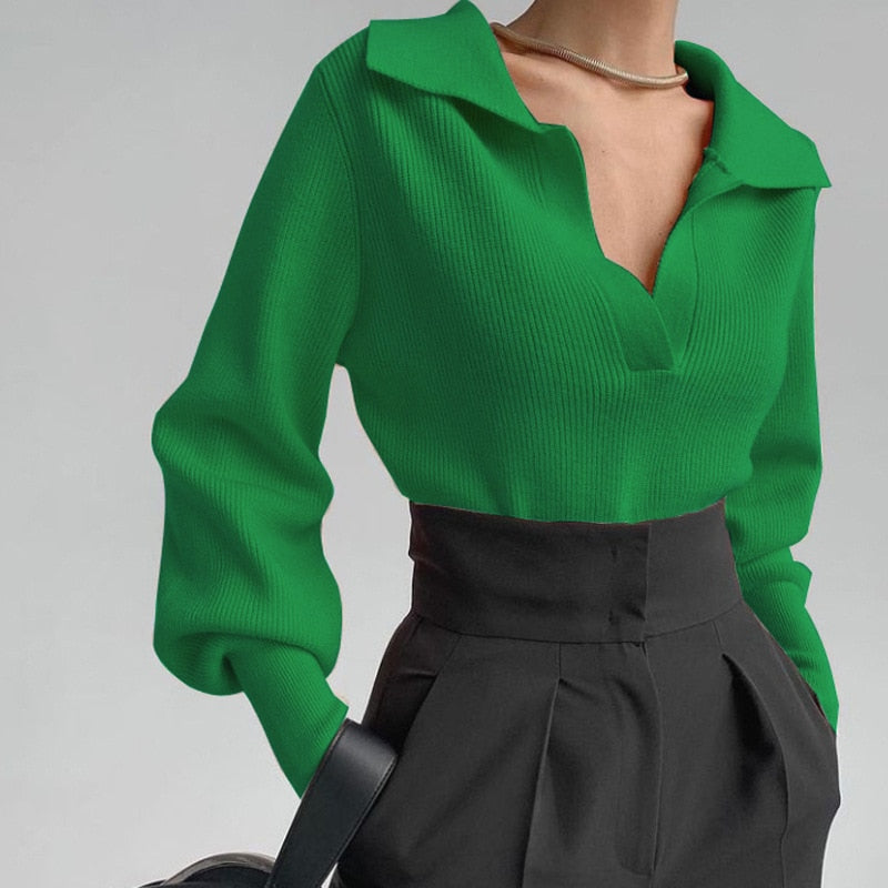 Suéter de estilo vintage atemporal