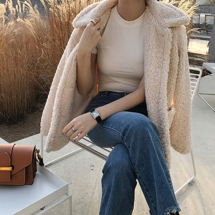 CM | LolasJacket I Chaqueta de peluche para mujer