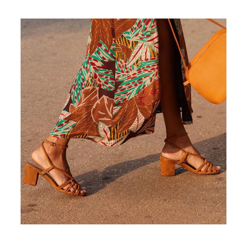 Sandalias Ortopédicos Clásicos con Estilo Atemporal