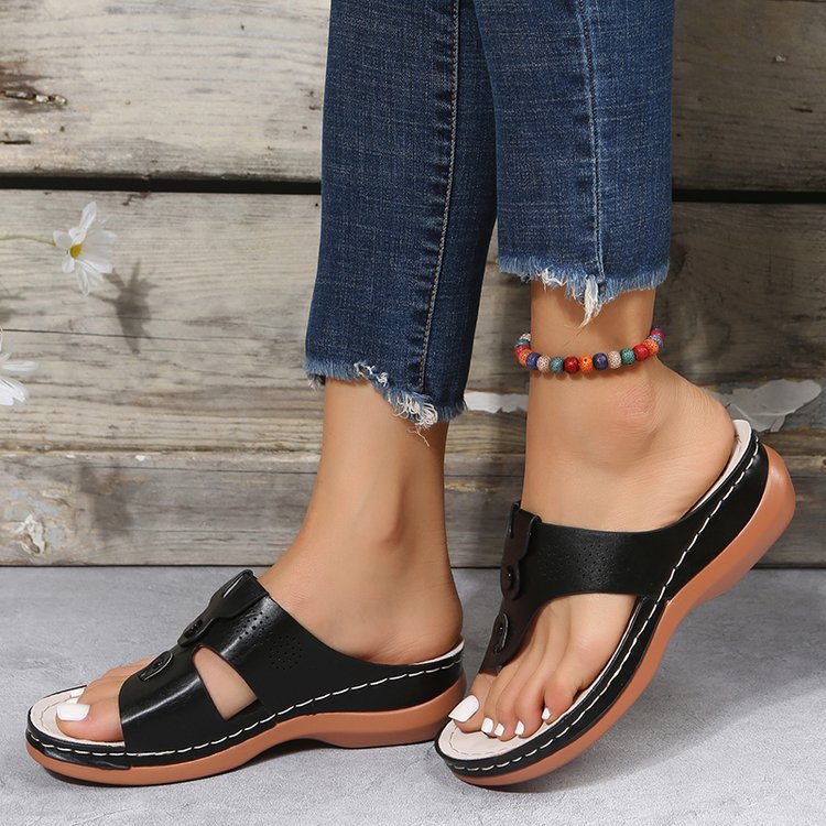 Sandalias Ortopédicos Cómodos para Uso Diario