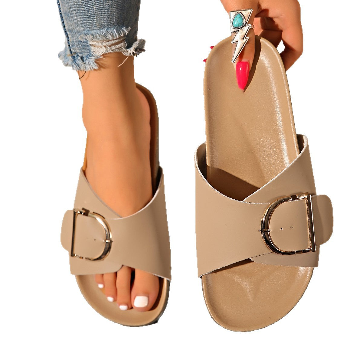 Sandalias Ortopédicos Cómodos para Uso Diario