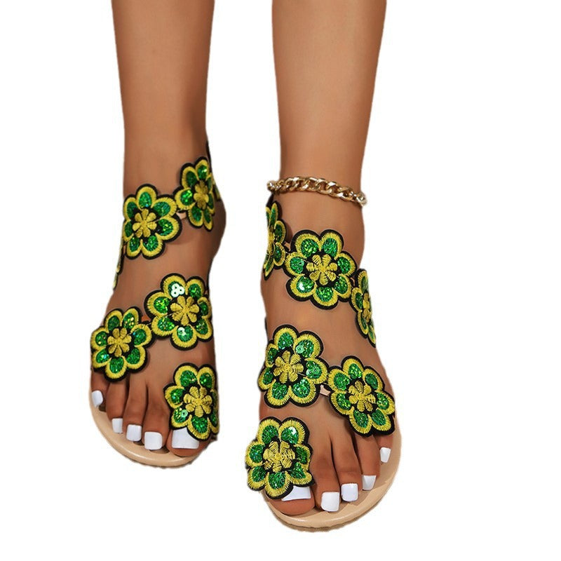 Sandalias Ortopédicos de Inspiración Vintage