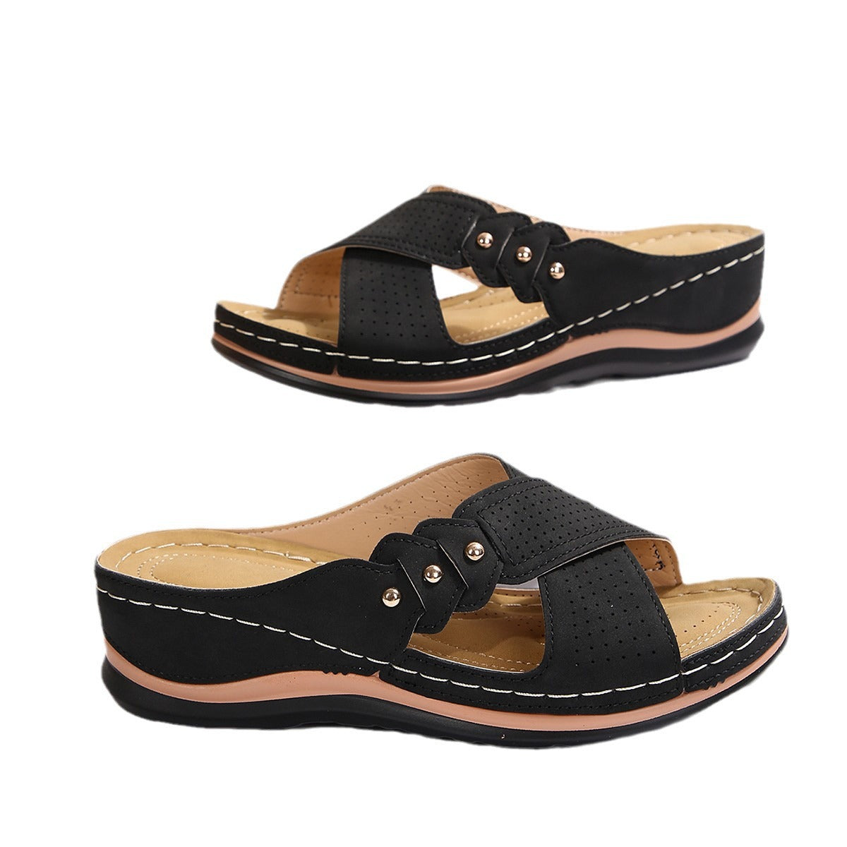 Sandalias Ortopédicos Elegantes con Look Moderno