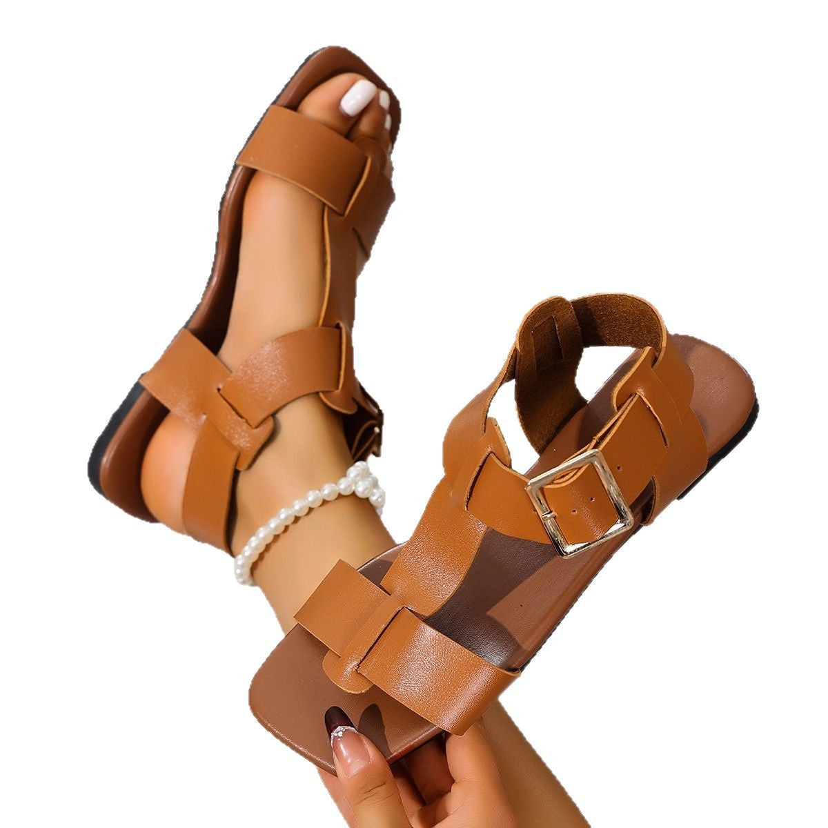 Sandalias Ortopédicos de Inspiración Vintage