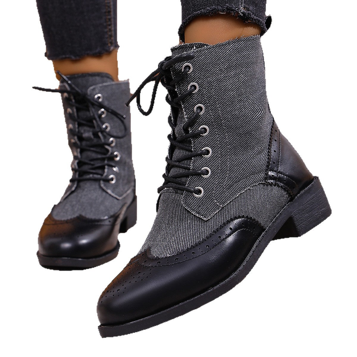 Botas Ortopédicos de Inspiración Vintage