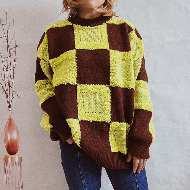 Suéter bellamente confeccionado