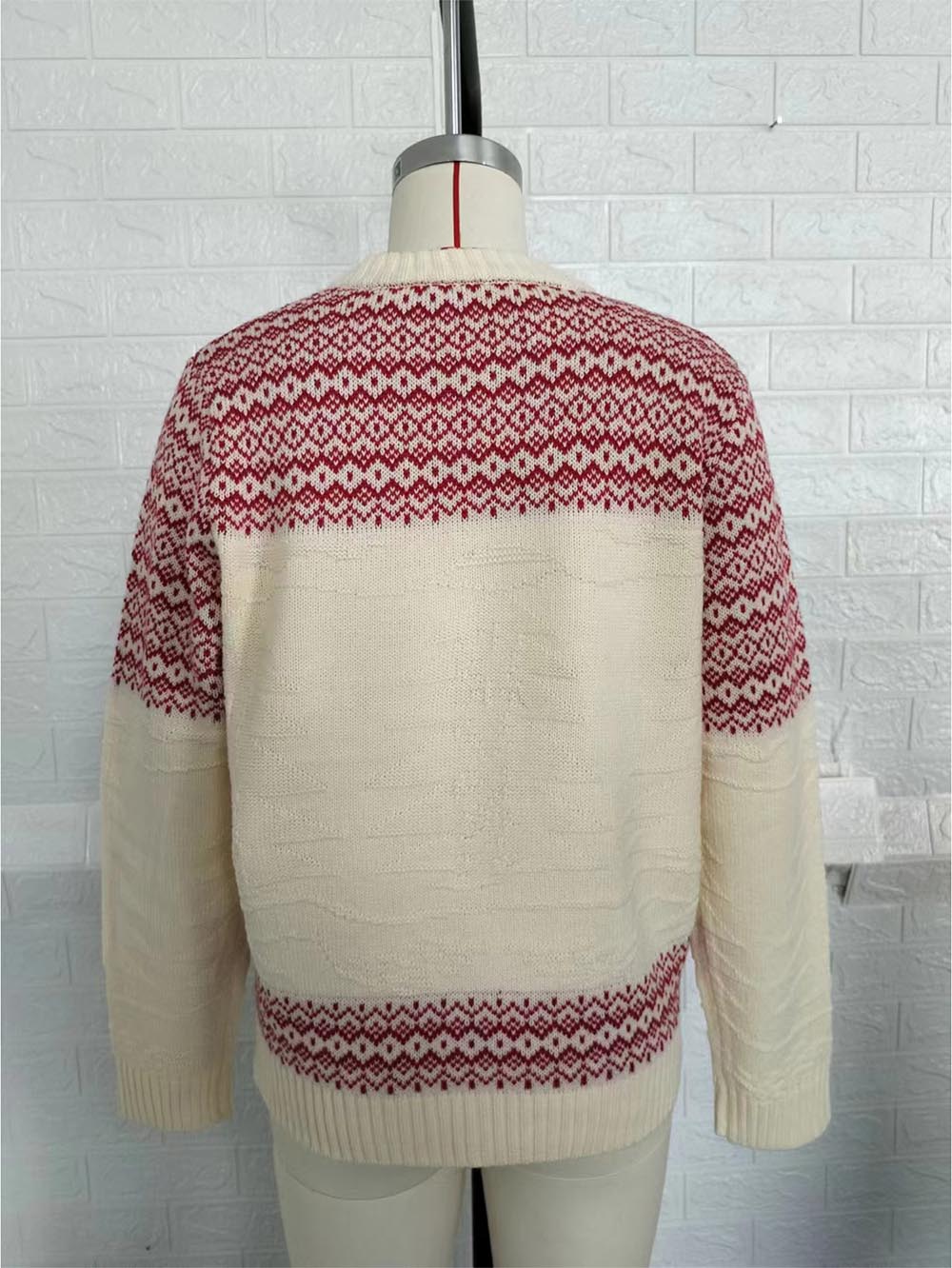 Suéter de estilo vintage atemporal