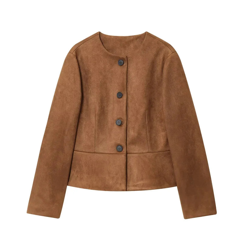 Fresco y femenino Chaqueta