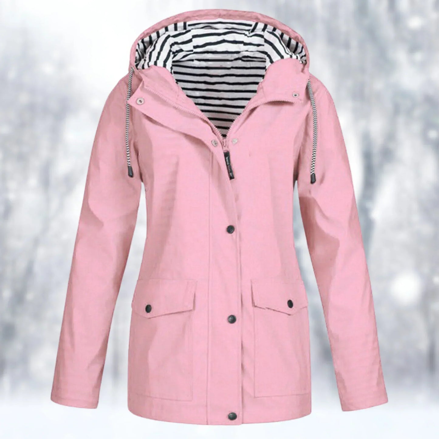 CM | Chaqueta impermeable y cortaviento para mujer