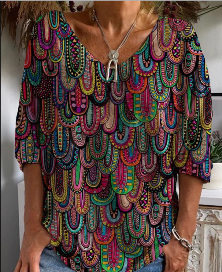 KL | Blusa relajada y elegante