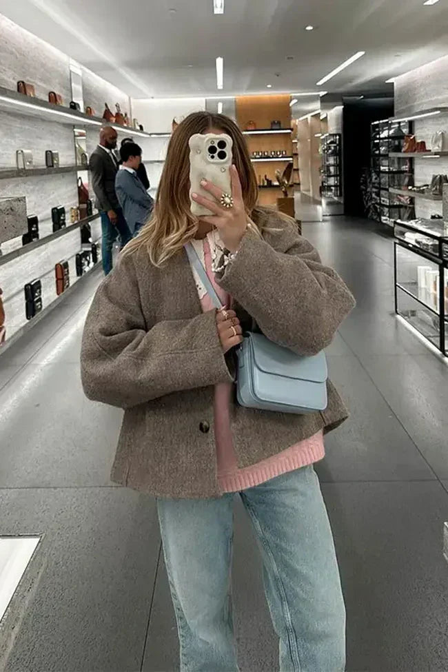 CM | Elegante abrigo oversize