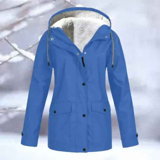 CM | Chaqueta impermeable con capucha, de alta calidad y preparada para la montaña
