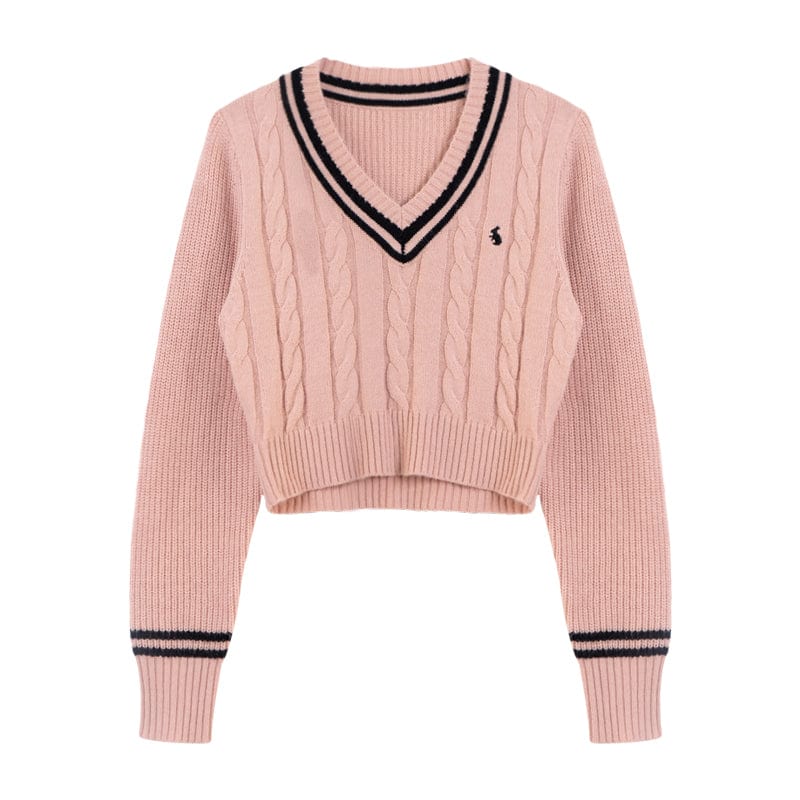 CM | Jersey de punto de moda coreana
