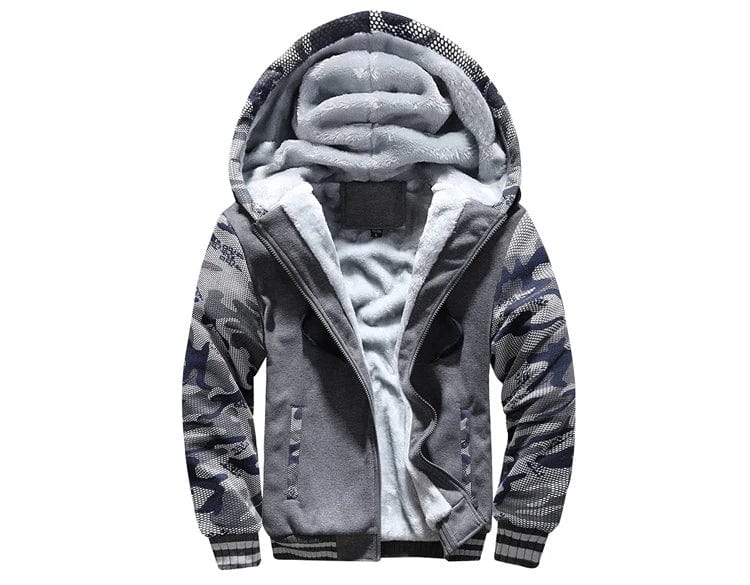 CM | Sudadera con capucha oversize de invierno para hombre