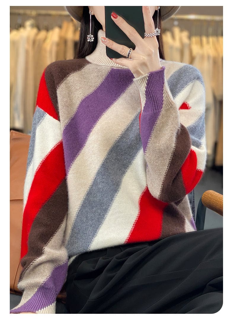 CM | Jersey de cuello alto en color de contraste 2024