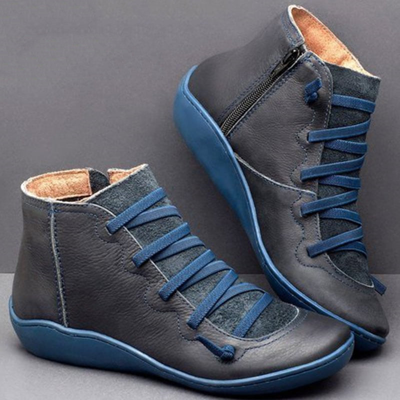 CM | Mujer Zapatos Moda Cuero Botín