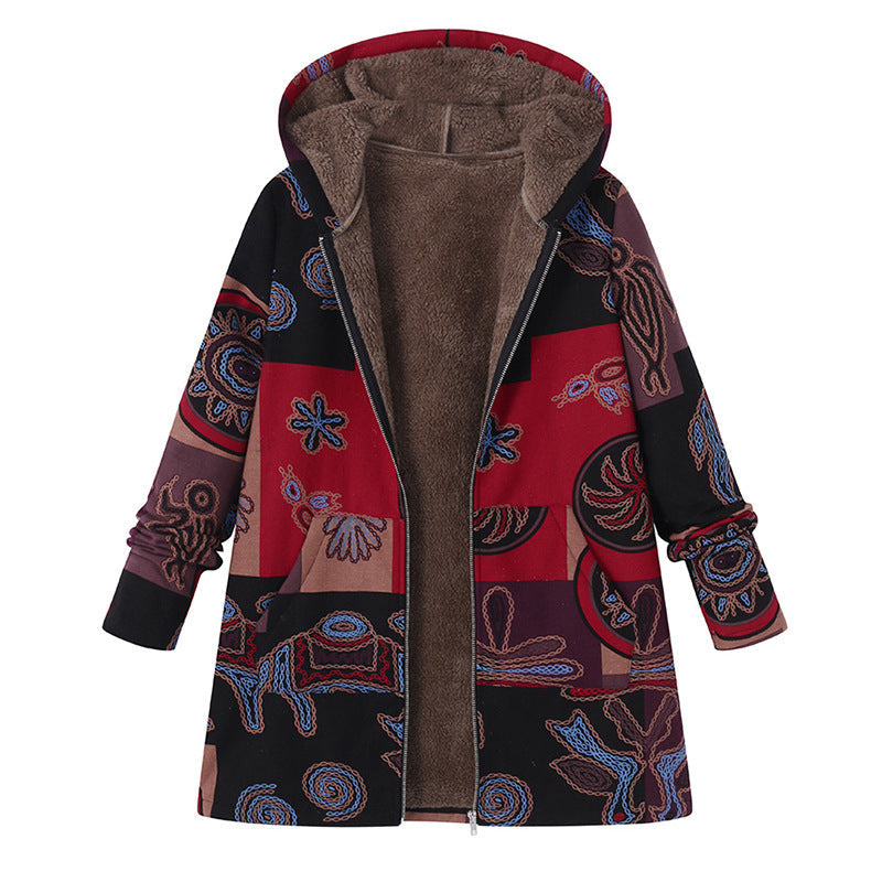 CM | Chaqueta estampada vintage
