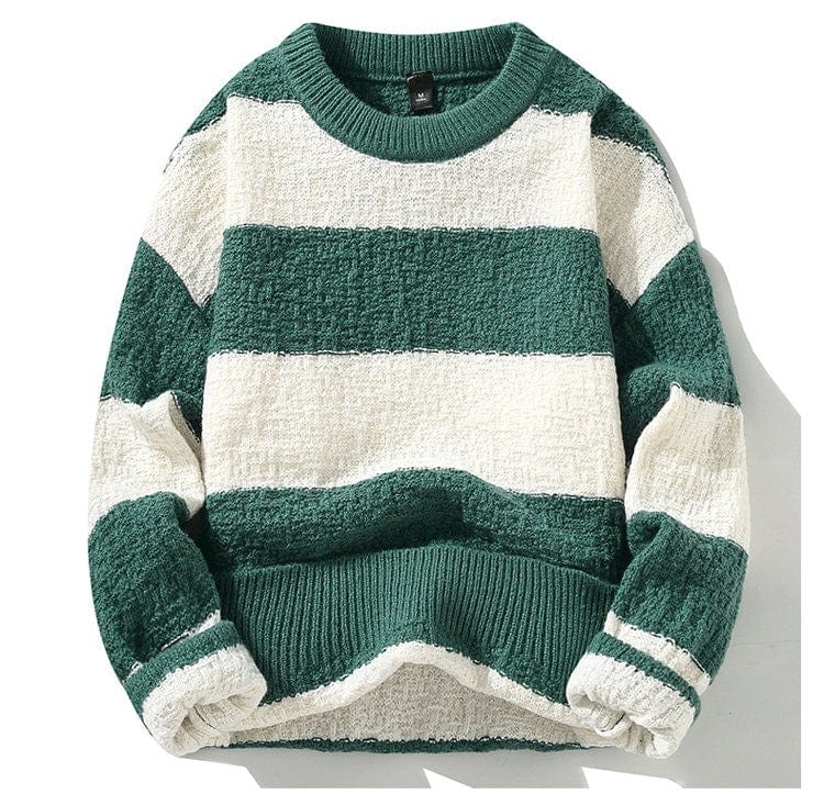 CM | Cómodo jersey suelto de rayas 2024