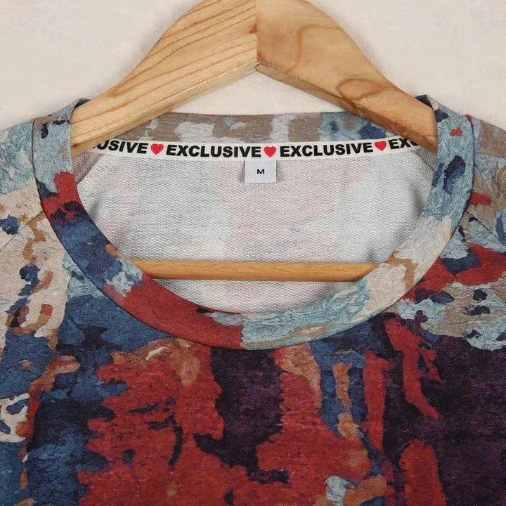 CM | Jersey con estampado abstracto