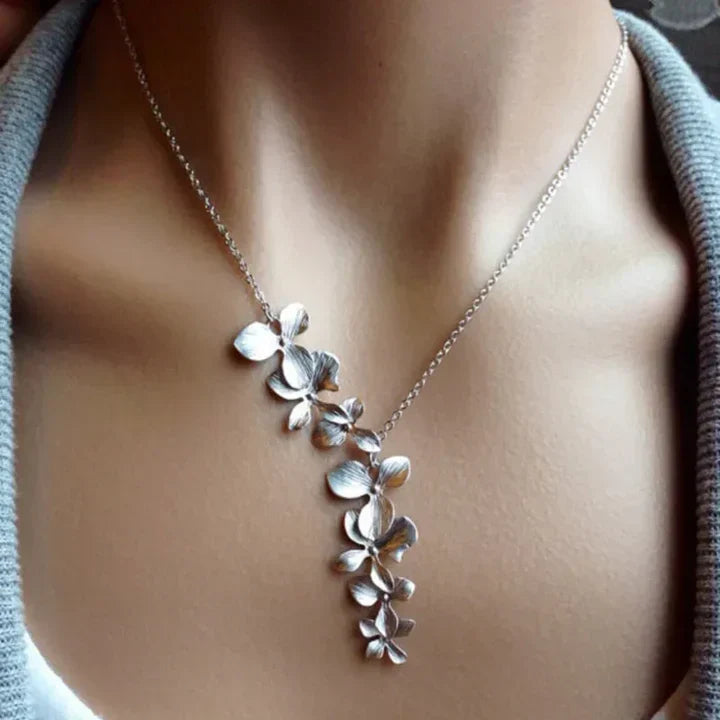 Plata Collar elegante para toda ocasión