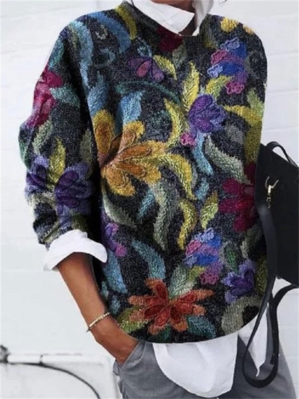 JO | Jersey elegante con estampado