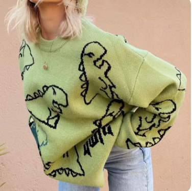Suéter de estilo vintage atemporal