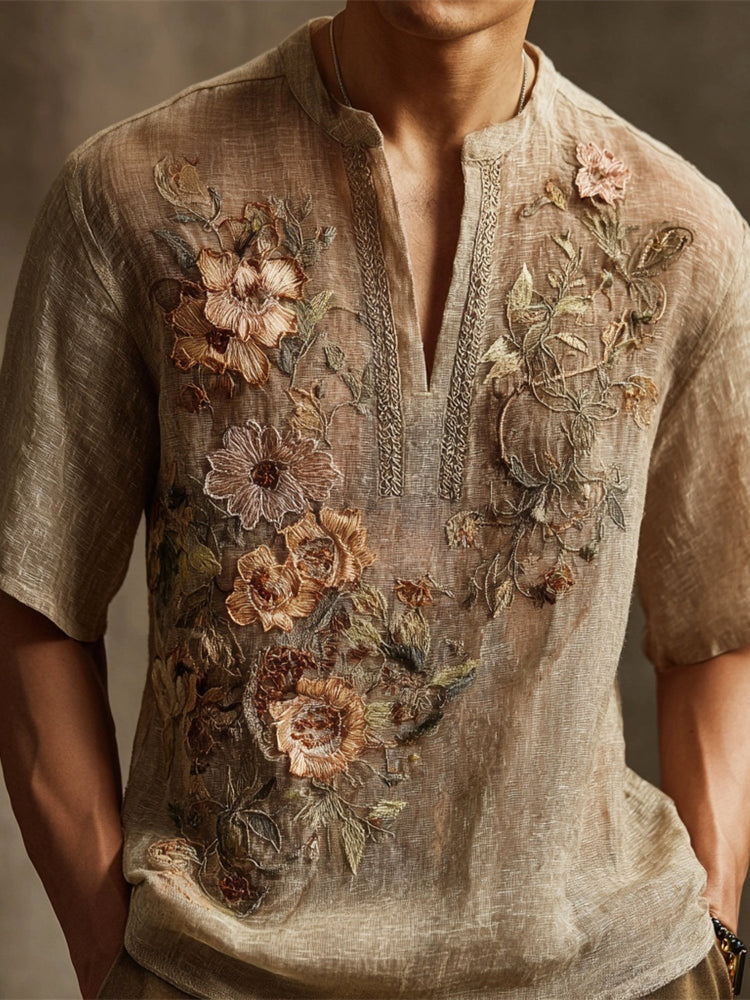 Camisa de diseño cuidado