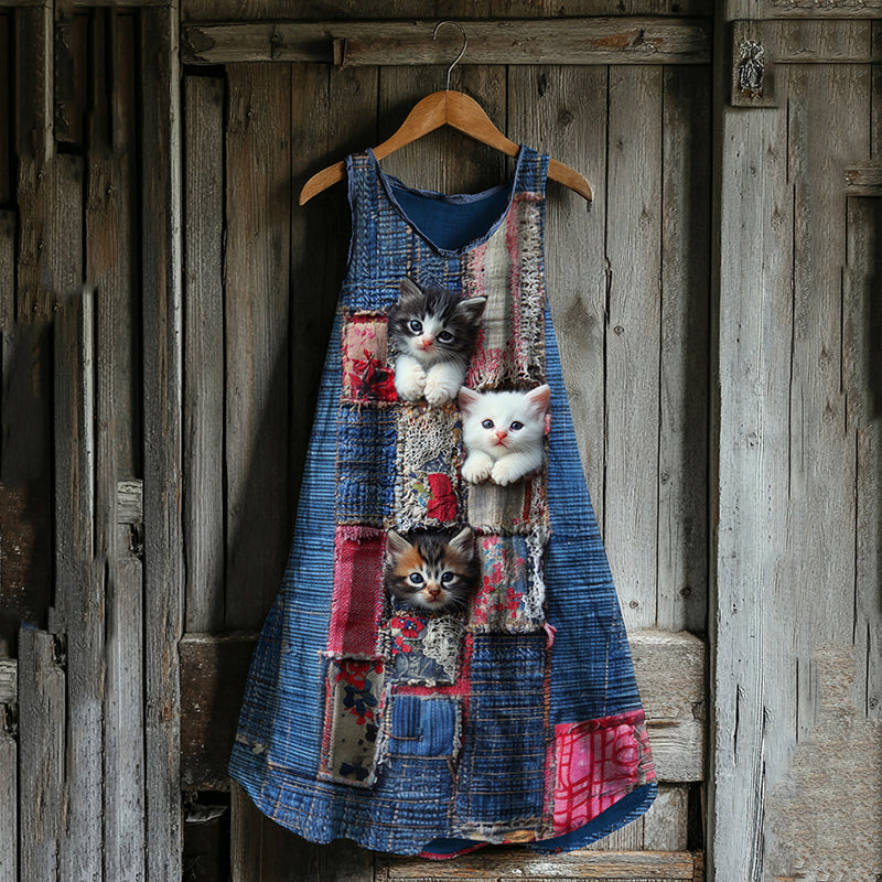 Vestido de inspiración vintage