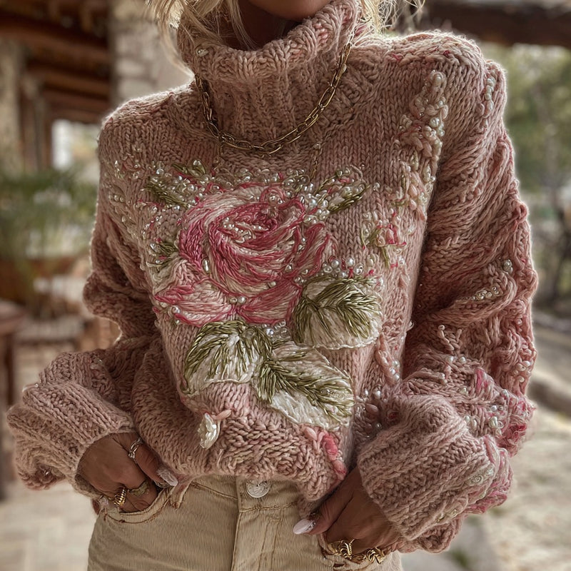 Suéter de inspiración vintage