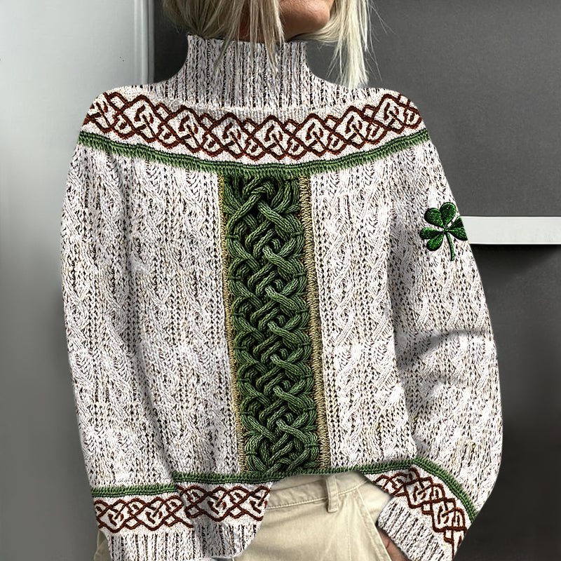 Suéter de estilo vintage atemporal