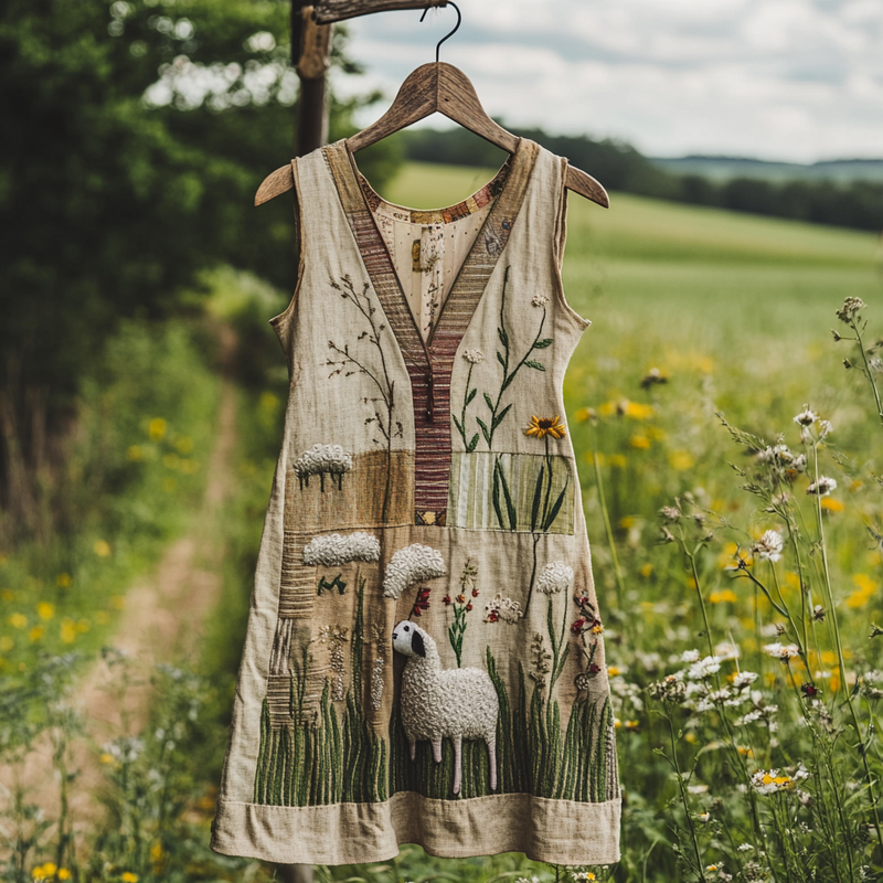 Vestido de diseño clásico