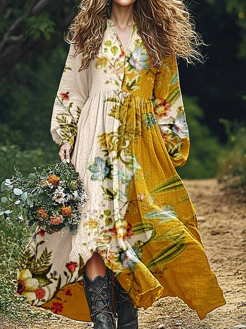 Vestido de inspiración vintage