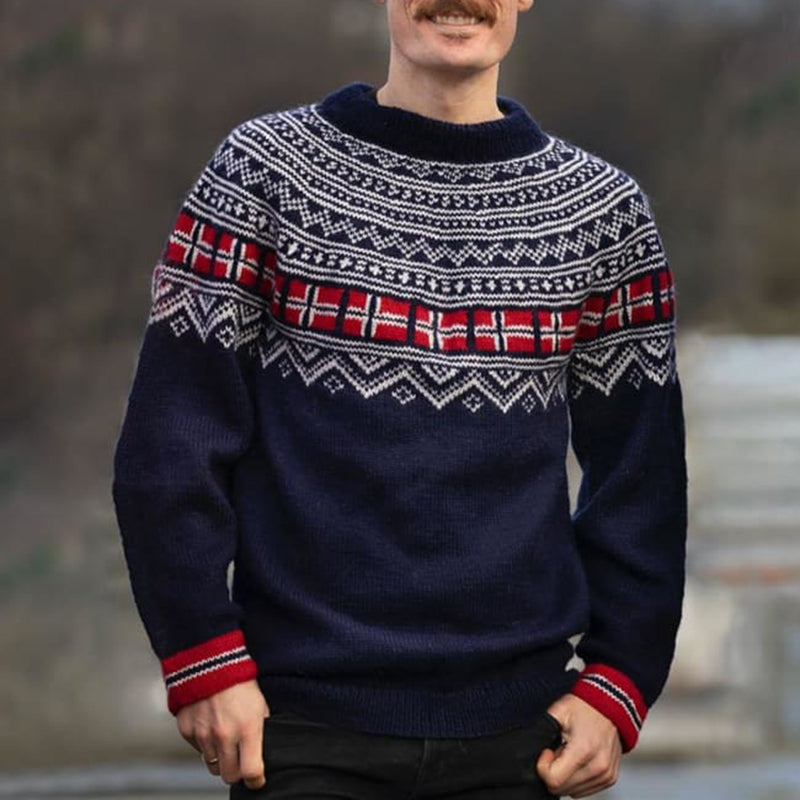 Suéter vintage clásico