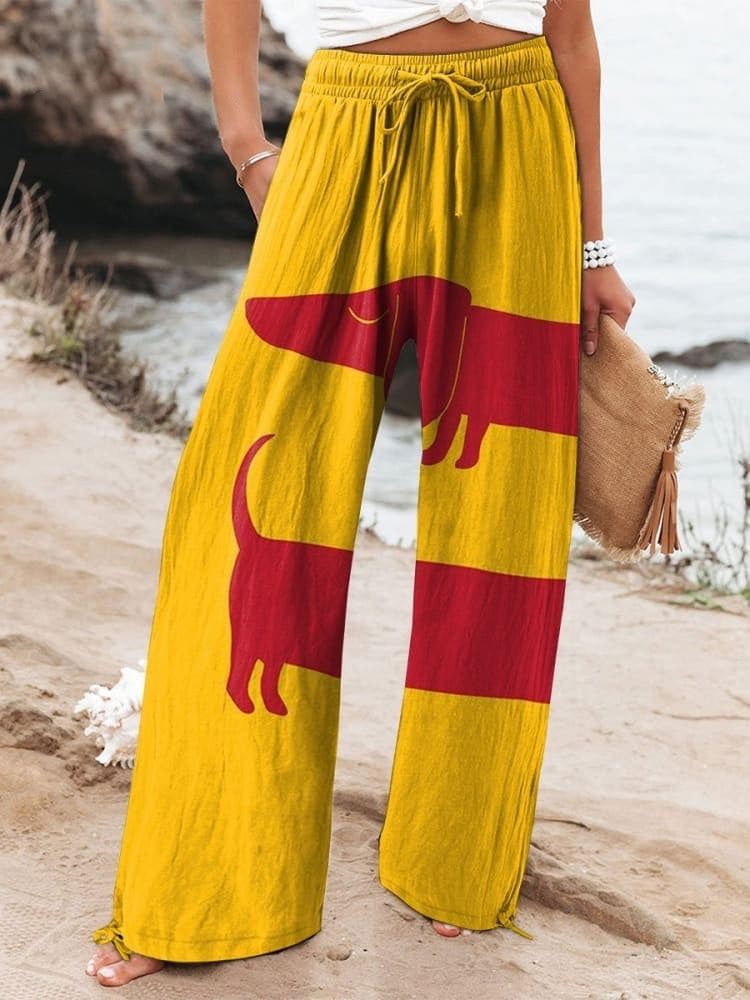 Pantalones de diseño cuidado