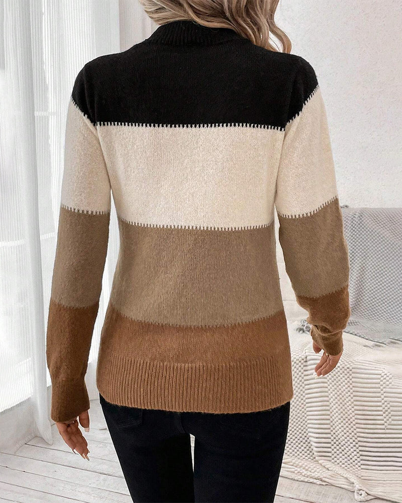 Suéter de diseño clásico